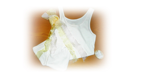 コットンボールとコットンの種の画像